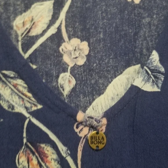 Billabong Kimono Size L, colors Bule and pink - Picture 7 of 7